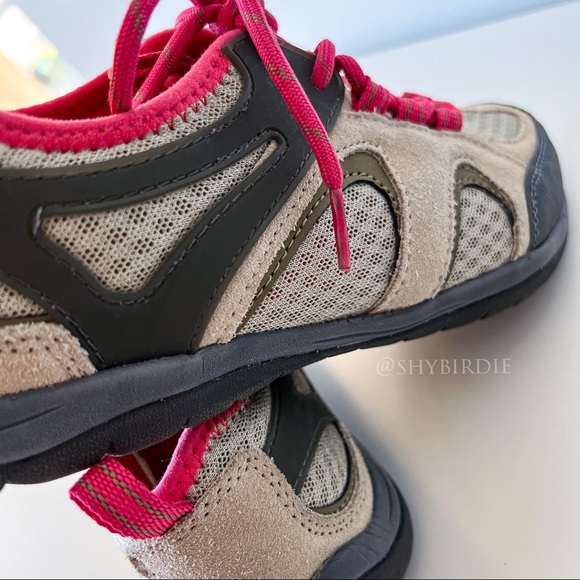 Lands End Trail Hiking Shoes, Wide, Beige - Picture 9 of 11